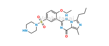 Picture of Vardenafil N-Desethyl Impurity