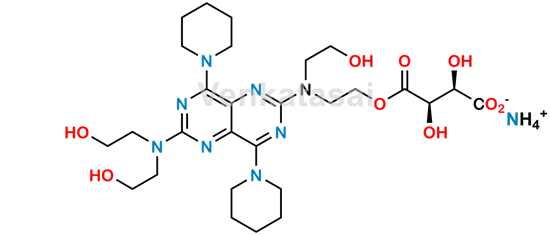 Picture of Dipyridamole Tartaric Acid Ester Ammonium Salt 