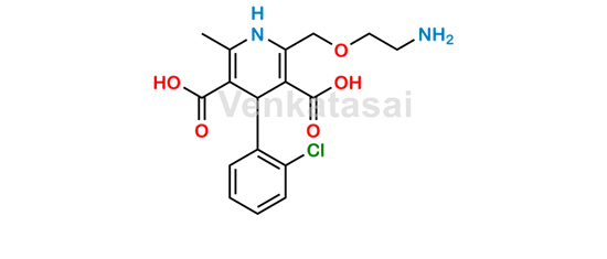 Picture of 3-O-Desethyl-5-O-desmethyl Amlodipine