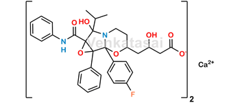 Picture of Atorvastatin Epoxy Pyrrolooxazin 7-Hydroxy Analog Calcium Salt (usp)