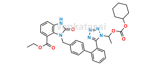 Picture of Candesartan Ethyl Ester Desethyl N1-Cilexetil Analog