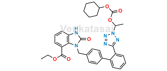 Picture of Candesartan Ethyl Ester Desethyl N2-Cilexetil Analog