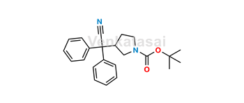 Picture of Darifenacin Cyano t-BOC Impurity