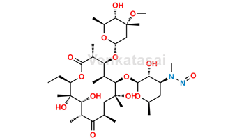 Picture of N-Nitroso Erythromycin EP Impurity B