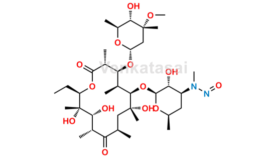 Picture of N-Nitroso Erythromycin EP Impurity B