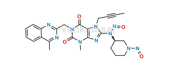 Picture of Linagliptin Regio Isomer Dinitroso Impurity