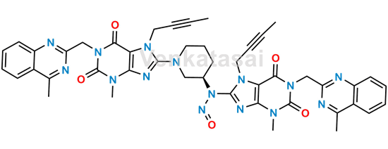 Picture of Linagliptin Nitroso Dimer Impurity 2