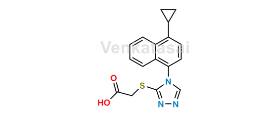 Picture of Lesinurad Desbromo Acid Impurity