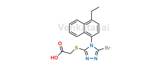 Picture of Lesinurad Ethyl Lesinurad Impurity 