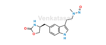 Picture of N-Nitroso Zolmitriptan EP Impurity G (possibility 1)