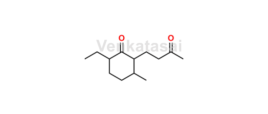 Picture of 2-(3-oxobutyl)-3-methyl-6-ethyl cyclohexanone