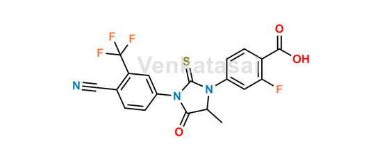 Picture of Desmethyl Enzalutamide Acid Impurity