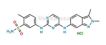 Picture of Pazopanib Desmethyl Impurity