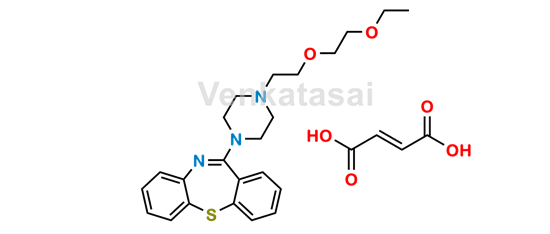 Picture of Quetiapine Ethyl Ether (Fumarate)