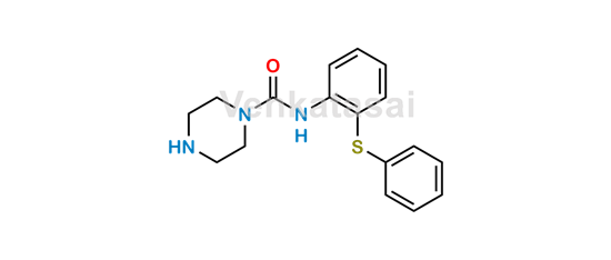 Picture of Quetiapine Impurity III (N-[2-(Phenylthio)phenyl]-1-piperazinecarboxamide)