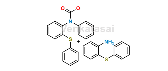 Picture of 2-amino biphenyl sulphide and phenyl-2-(phenylthio)-phenylcarbamate