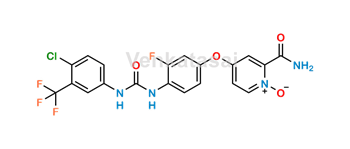 Picture of N-Desmethyl Regorafenib N-Oxide