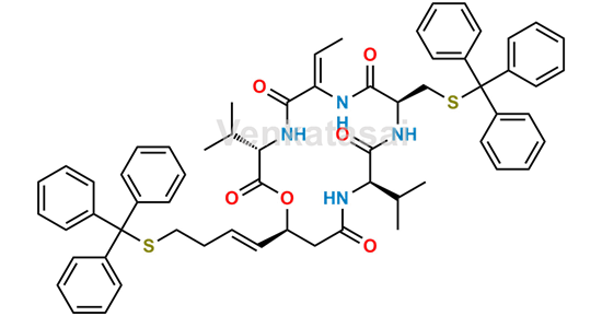 Picture of Romidepsin Di-S-trityl impurity