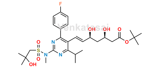 Picture of Rosuvastatin EP Impurity A t-Butyl Ester
