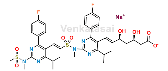 Picture of Rosuvastatin EP Impurity J (Sodium Salt)