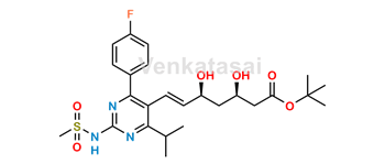 Picture of Rosuvastatin N-Desmethyl t-Butyl Ester