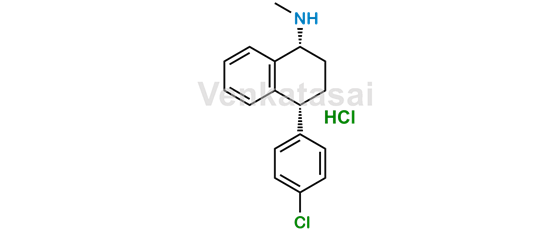 Picture of (1R,4R)-Sertraline 4-Chlorophenyl Impurity HCl