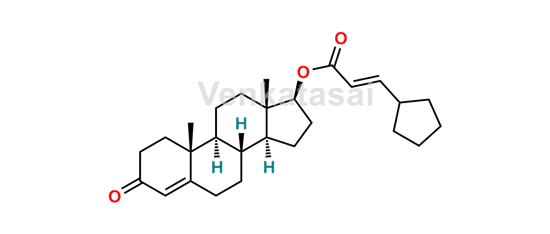 Picture of Testosterone 17(E)-3- Cyclo Pentyl Acrylate