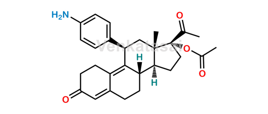 Picture of N,N-Didesmethyl Impurity  Ulipristal Acetate