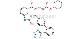 Picture of Hydroxy Candesartan Cilexetil Impurity 