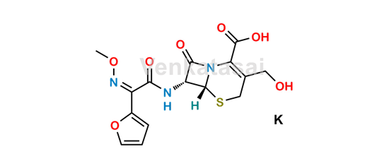 Picture of Cefuroxime EP Impurity A Potassium salt
