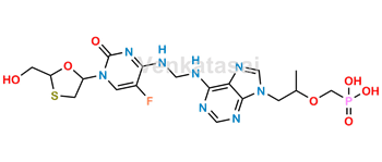 Picture of Emtricitabine + Tenofovir Mixed Dimer 