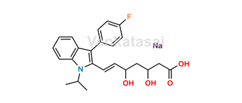 Picture of Fluvastatin EP Impurity A Sodium salt