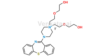 Picture of Quetiapine Impurity Q [Quetiapine-N-Di(ethoxyethanol)]