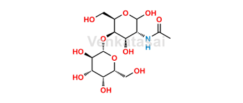 Picture of 2-Acetamido-2-deoxy-4-O-(β-D-galactopyranosyl)-D-galactopyranose