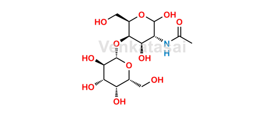 Picture of 2-Acetamido-2-deoxy-4-O-(β-D-galactopyranosyl)-D-galactopyranose
