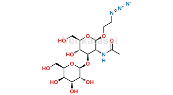 Picture of 2-Azidoethyl 2-acetamido-2-deoxy-3-O-β-D-galactopyranosyl-β-D-glucopyranoside