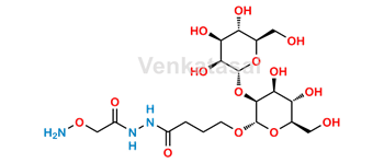 Picture of 3-[2-[2-(Aminooxy)acetyl]hydrazinocarbonyl]propyl 2α-mannobioside