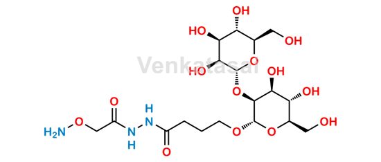 Picture of 3-[2-[2-(Aminooxy)acetyl]hydrazinocarbonyl]propyl 2α-mannobioside