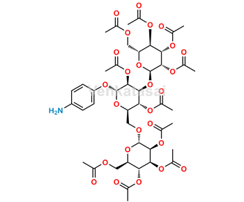 Picture of 4-Aminophenyl 3,6-di-O-(α-D-mannopyranosyl)-α-D-mannopyranoside decaacetate