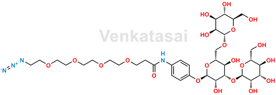 Picture of Azido-PEG4-carbonylaminophenyl 3,6-di-O-(α-D-mannopyranosyl)-α-D-mannopyranoside
