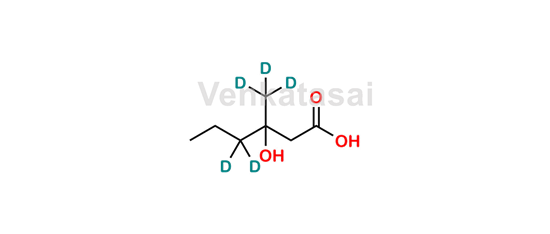 Picture of 3-Hydroxy-3-methylhexanoic Acid-D5
