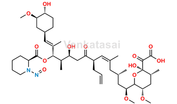 Picture of Tacrolimus 21-Carboxylic Acid Nitroso Impurity