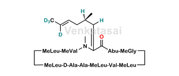 Picture of Dehydro Cyclosporin A-D4