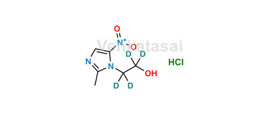 Picture of Metronidazole D4 Hydrochloride