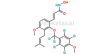 Picture of N-Hydroxy (E)-2-(4-methoxybenzoxy-D6)-4-methoxy-3-prenylcinnamamide