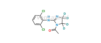 Picture of N-Acetyl Clonidine-D4