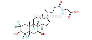 Picture of Glycoursodeoxycholic Acid-D4