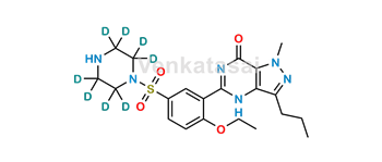 Picture of N-Desmethyl Sildenafil D8