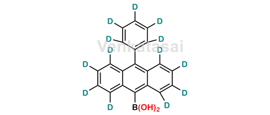 Picture of (10-(phenyl-d5)anthracen-9-yl-1,2,3,4,5,6,7,8-d8)boronic acid