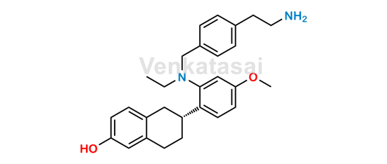 Picture of Elacestrant Desethyl EImpurity